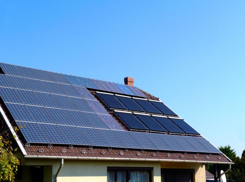 Residential Solar Installation detail
