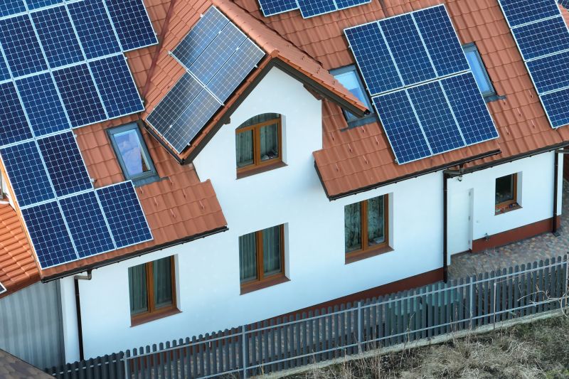 Residential Solar Installation detail