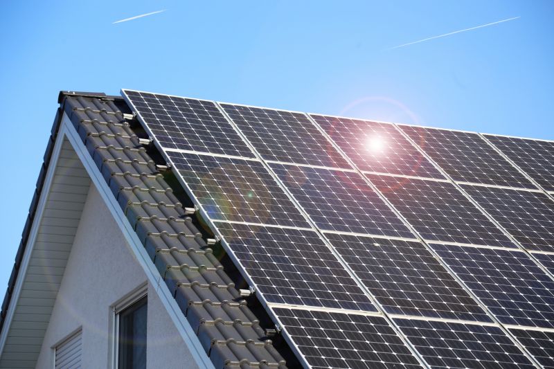 Residential Solar Installation detail