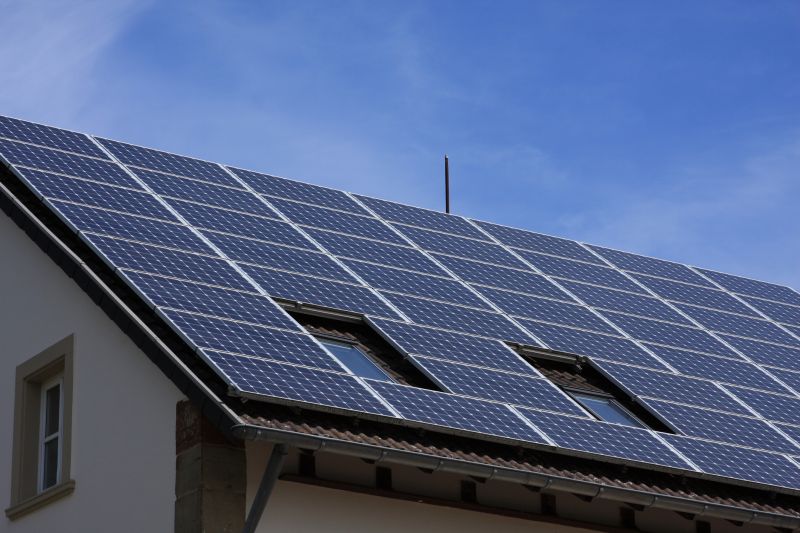 Roof Solar Installation detail